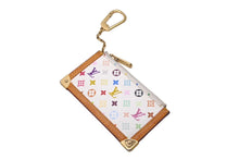 画像をギャラリービューアに読み込む, LOUIS VUITTON ルイヴィトン モノグラム マルチカラー ポシェット クレ ブロン コインケース 村上隆 キーホルダー M92665 良品 中古 64555