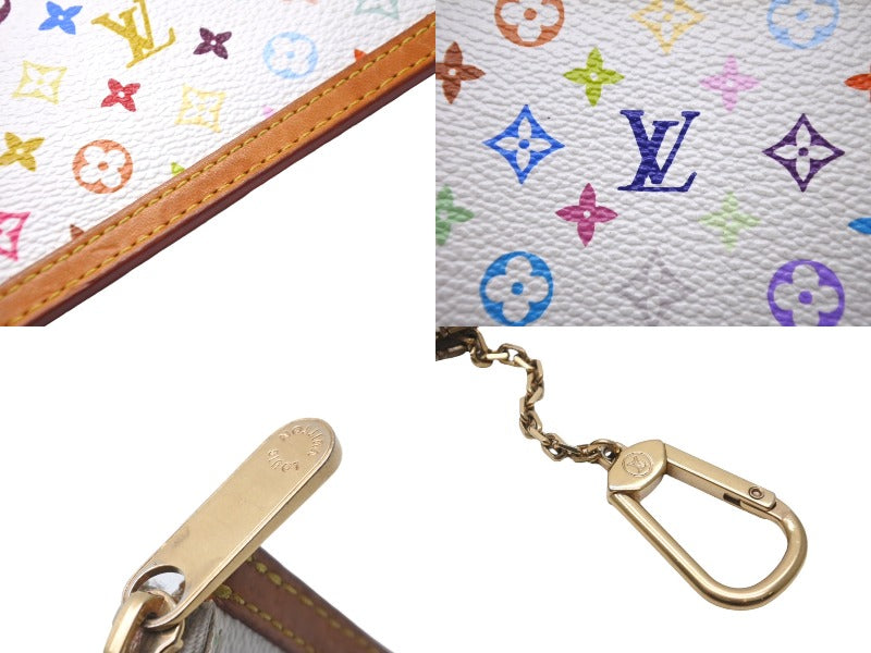 LOUIS VUITTON ルイヴィトン モノグラム マルチカラー ポシェット クレ ブロン コインケース 村上隆 キーホルダー M92665 良品  中古 64555 – Casanova Vintage