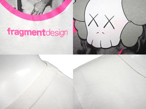 Original Fake オリジナルフェイク fragment design フラグメント 半袖Tシャツ サイズ0 ホワイト コットン 美品 中古 64573