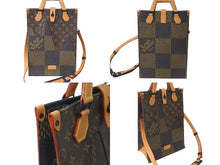 画像をギャラリービューアに読み込む, 極美品 LOUIS VUITTON ルイヴィトン × NIGO ニゴ― ダミエ ジャイアント モノグラム 2WAY トートバッグ N40355 中古 64581
