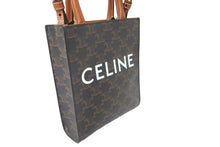 Load image into Gallery viewer, 極美品 CELINE セリーヌ ミニバーティカルカバ 2WAYショルダーバッグ 194372BZK04LU トリオンフキャンバス 中古 64595