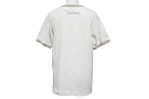 A BATHING APE BAPE KAWS ベイプ アベイシング エイプ カウズ Tシャツ サイズ S ホワイト ピンク グレー 美品 中古 64599