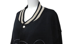 Load image into Gallery viewer, A BATHING APE BABY MIRO ベイプ アベイシング エイプ KAWS カウズ ミロ アウター スタジャン サイズ XL ブラック 中古 美品 64602