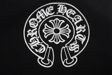 Load image into Gallery viewer, 新品未使用品 CHROME HEARTS クロムハーツ レギンス パンツ ホースシュー サイドロゴ  M ブラック ホワイト 中古 64607