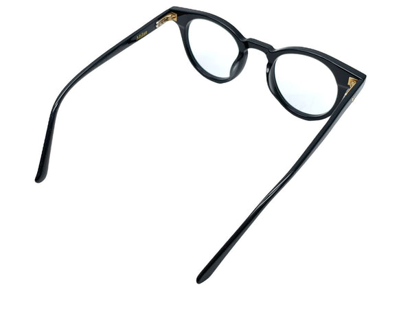 GENTLE MONSTER Milan Glasses Black Plastic Milan Oval Eyewear Glasses Good Condition Used 64608
