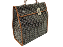 Load image into Gallery viewer, 新品未使用 GOYARD ゴヤール リュック デイパック サンレジェ バックバック PVC レザー ブラウン 中古 64616