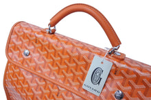 Load image into Gallery viewer, 新品未使用 GOYARD ゴヤール リュック デイパック サンレジェ バックバック PVC レザー オレンジ 中古 64617