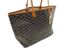 画像をギャラリービューアに読み込む, 新品未使用 GOYARD ゴヤール サンルイPM トートバッグ STLOUIPMLTY09CL09P PVCコーティングキャンバス ブラウン 中古 64621
