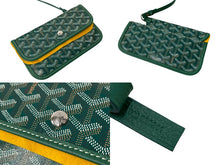 画像をギャラリービューアに読み込む, 新品未使用 GOYARD ゴヤール サンルイPM トートバッグ STLOUIPMLTY09CL09P PVCコーティングキャンバス グリーン 中古 64623