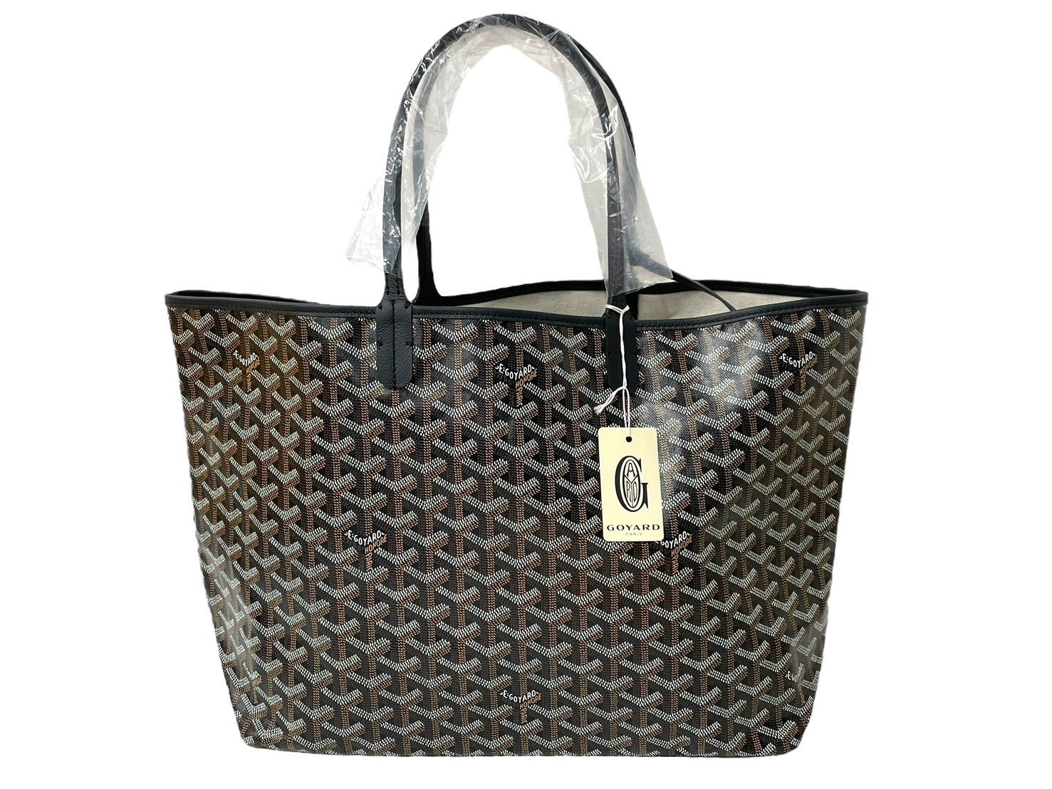 新品未使用 GOYARD ゴヤール サンルイPM トートバッグ STLOUIPMLTY09CL09P PVCコーティングキャンバス ブラック 中古  64624 – Casanova Vintage