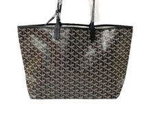 Load image into Gallery viewer, 新品未使用 GOYARD ゴヤール サンルイPM トートバッグ STLOUIPMLTY09CL09P PVCコーティングキャンバス ブラック 中古 64624