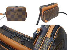 画像をギャラリービューアに読み込む, LOUIS VUITTON ルイヴィトン ナイルメッセンジャー PM ショルダーバッグ ダミエジャイアント NIGO N40359 ブラウン 美品 中古 64634