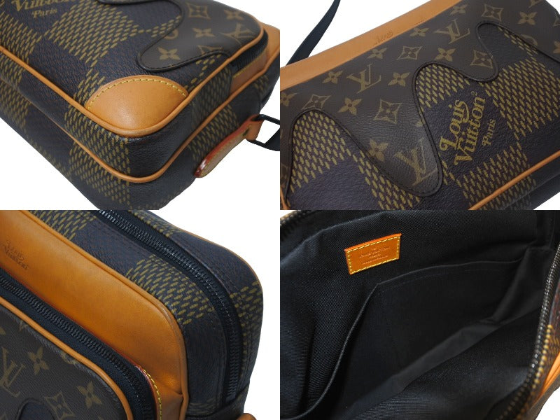 LOUIS VUITTON ルイヴィトン ナイルメッセンジャー PM ショルダーバッグ ダミエジャイアント NIGO N40359 ブラウン 美品  中古 64634 – Casanova Vintage