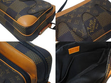 画像をギャラリービューアに読み込む, LOUIS VUITTON ルイヴィトン ナイルメッセンジャー PM ショルダーバッグ ダミエジャイアント NIGO N40359 ブラウン 美品 中古 64634