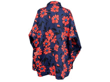 Load image into Gallery viewer, 極美品 APPLEBUM アップルバム セットアップ フラワー柄 サイズXL ポリエステル ブルー レッド ネイビー 中古 64651