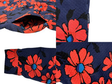 Load image into Gallery viewer, 極美品 APPLEBUM アップルバム セットアップ フラワー柄 サイズXL ポリエステル ブルー レッド ネイビー 中古 64651