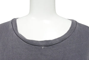 KITH キス 半袖Tシャツ トップス クールネック カットソー ワンポイント サイズM グレー ホワイト 良品 中古 64654