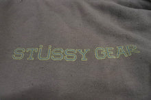 Load image into Gallery viewer, [USED/中古]STUSSY ステューシー パーカー グレー イエロー Cランク 中古 64675