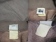 Load image into Gallery viewer, [USED/中古]STUSSY ステューシー パーカー グレー イエロー Cランク 中古 64675