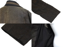 画像をギャラリービューアに読み込む, RICH MOND リッチモンド コーデュロイ ジャケット コットン ポリエステル サイズ48 カーキ 美品 中古 64682