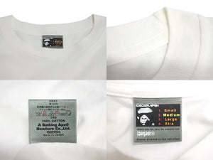 A BATHING APE アベイシングエイプ 半袖Ｔシャツ N.E.R.D サイズM STAR TRAK カモ柄 オールドエイプ ヴィンテージ 美品 中古 64695