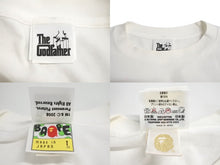 Load image into Gallery viewer, A BATHING APE × The Godfather アベイシングエイプ ゴッドファーザー 半袖Ｔシャツ ベイプ サイズL ホワイト コットン 美品 中古 64698