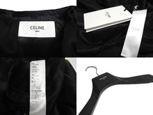 画像をギャラリービューアに読み込む, 極美品 CELINE セリーヌ テディジャケット ダブルフェイス 2V49i6700カシミアウールジャケット 22AW カシミヤ カーキ サイズ36 中古 64705