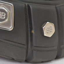 Load image into Gallery viewer, BALENCIAGA バレンシアガ HARDCROCS ハードクロックス ロゴサンダル ブラック シルバー金具 サイズ36 美品 中古 4c064091