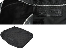 画像をギャラリービューアに読み込む, ChromeHearts クロムハーツ スモール ジムバッグ セメタリークロスパッチ ボストンバッグ CHチャーム ブラック 良品 中古 64717