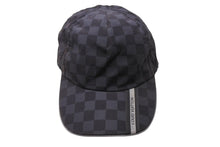 画像をギャラリービューアに読み込む, LOUIS VUITTON ルイヴィトン ダミエ ナイロン キャップ M72509 ブラック 黒 ロゴ 帽子 小物 フリーサイズ 中古 64720