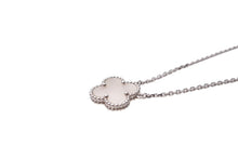 画像をギャラリービューアに読み込む, 極美品 Van Cleef &amp; Arpels ヴァンクリーフ＆アーペル ヴィンテージアルハンブラ シェル ネックレス シルバー 750ホワイトゴールド VCARF48700 中古 64724