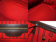 画像をギャラリービューアに読み込む, 極美品 LOUIS VUITTON ルイヴィトン ネヴァーフルPM トートバッグ N51109 ブラウン ゴールド金具 中古 64728