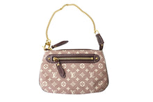 画像をギャラリービューアに読み込む, LOUIS VUITTON ルイ ヴィトン ミニ ポシェット アクセソワール ハンドバッグ M62999 モノグラムイディール セピア 美品 中古 64731