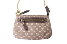 画像をギャラリービューアに読み込む, LOUIS VUITTON ルイ ヴィトン ミニ ポシェット アクセソワール ハンドバッグ M62999 モノグラムイディール セピア 美品 中古 64731