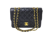画像をギャラリービューアに読み込む, CHANEL シャネル シングルフラップ ダイアナマトラッセ22 ショルダーバッグ 3番台 A05289 ラムスキン 美品 中古 64735