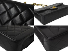 画像をギャラリービューアに読み込む, CHANEL シャネル シングルフラップ ダイアナマトラッセ22 ショルダーバッグ 3番台 A05289 ラムスキン 美品 中古 64735