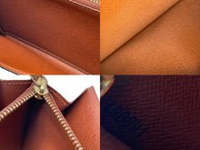 画像をギャラリービューアに読み込む, LOUIS VUITTON ルイ ヴィトン ポルトモネ クレディ 長財布 ノグラム グラフィティ M92189 PVC ブラウン アルジャン 美品 中古 64738