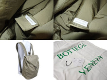 Load image into Gallery viewer, Bottega Veneta ボッテガヴェネタ バックパック リュック デイパック 665631 VA9VD レザー ベージュ シルバー金具 美品 中古 64744