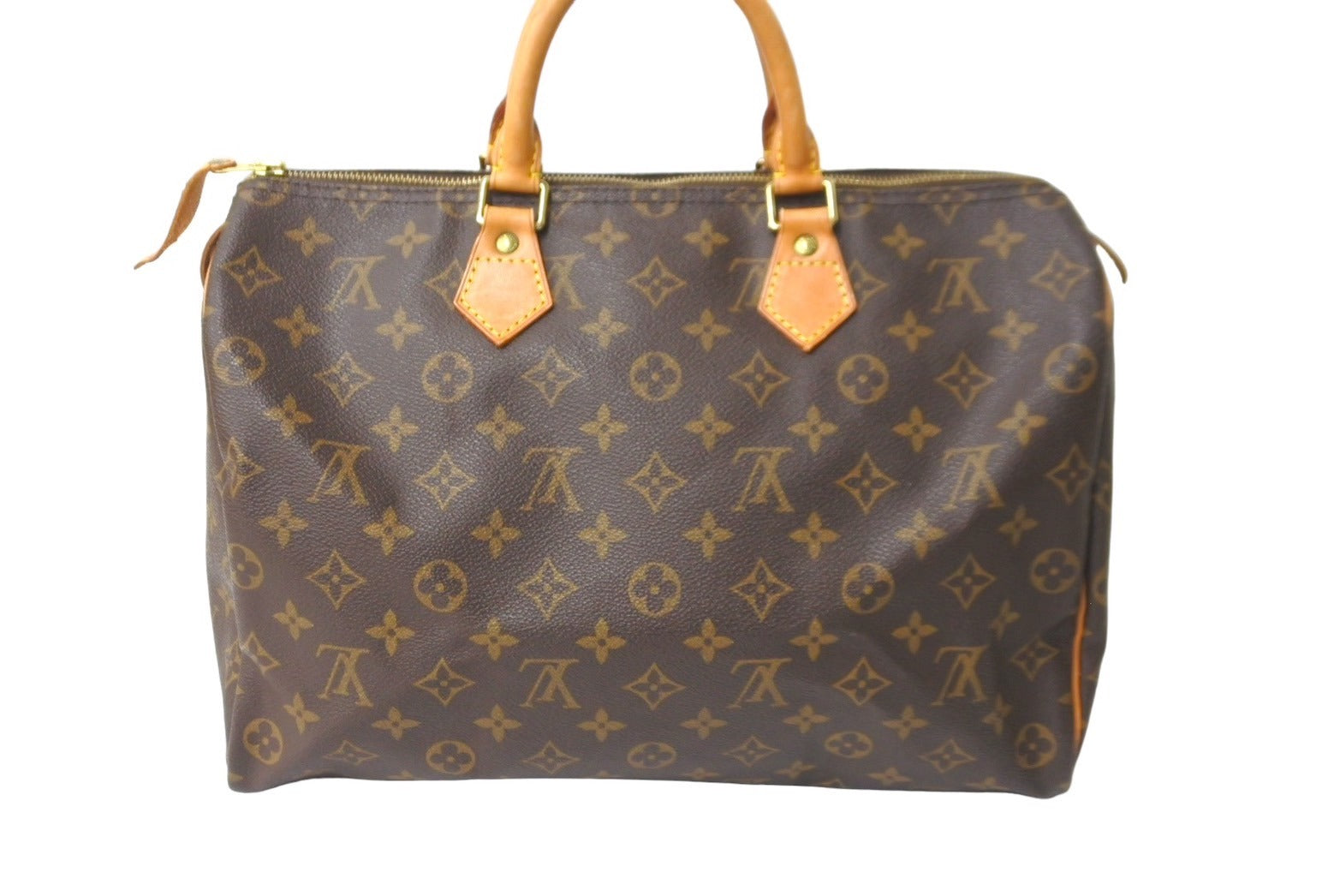 LOUIS VUITTON ルイヴィトン モノグラム スピーディ35 ハンドバッグ M41524 ブラウン 旧型 ロゴ 手持ち 鞄 美品 中古  64749 – Casanova Vintage