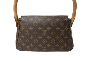 LOUIS VUITTON ルイヴィトン モノグラム ミニルーピング ワンショルダーバッグ ブラウン ロゴ 鞄 肩掛け M51147 美品 中古  64754 – Casanova Vintage