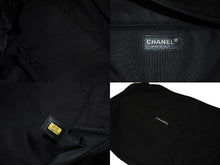画像をギャラリービューアに読み込む, 極美品 CHANEL シャネル トートバッグ バリビアリッツトートTGM 11番台 ブラック コーティングキャンバス レザー シルバー金具 中古 64756