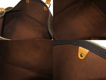 画像をギャラリービューアに読み込む, LOUIS VUITTON ルイ ヴィトン キーポル50 ボストンバッグ M41416 モノグラム キャンバス ヌメ革 ゴールド金具 美品 中古 64762