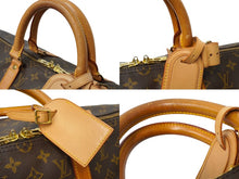 画像をギャラリービューアに読み込む, LOUIS VUITTON ルイヴィトン モノグラム キーポル50 ボストンバッグ M41416 ブラウン 旅行バッグ ゴールド金具 良品 中古 64763