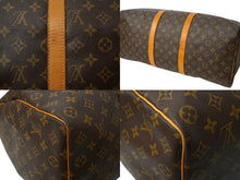 画像をギャラリービューアに読み込む, LOUIS VUITTON ルイヴィトン モノグラム キーポル50 ボストンバッグ M41416 ブラウン 旅行バッグ ゴールド金具 良品 中古 64763