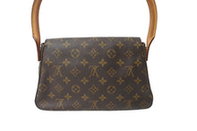 Load image into Gallery viewer, LOUIS VUITTON ルイヴィトン モノグラム ミニルーピング ワンショルダーバッグ ブラウン ロゴ 鞄 肩掛け M51147 美品 中古 64764