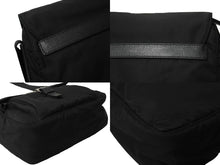 Load image into Gallery viewer, 極美品 PRADA プラダ クロスショルダーバッグ BT8994 三角ロゴプレート ナイロン ブラック シルバー金具 中古 64770