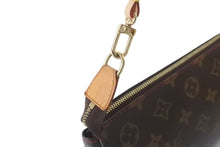 Load image into Gallery viewer, 極美品 LOUIS VUITTON ルイヴィトン 村上隆 モノグラム チェリー ポシェット アクセソワール アクセポ ブラウン ロゴ M95008 中古 64774
