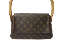 画像をギャラリービューアに読み込む, LOUIS VUITTON ルイヴィトン モノグラム ミニルーピング ワンショルダーバッグ ブラウン ロゴ 鞄 肩掛け M51147 美品 中古 64775