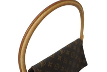 画像をギャラリービューアに読み込む, LOUIS VUITTON ルイヴィトン モノグラム ミニルーピング ワンショルダーバッグ ブラウン ロゴ 鞄 肩掛け M51147 美品 中古 64775