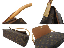 画像をギャラリービューアに読み込む, LOUIS VUITTON ルイヴィトン モノグラム ミニルーピング ワンショルダーバッグ ブラウン ロゴ 鞄 肩掛け M51147 美品 中古 64775